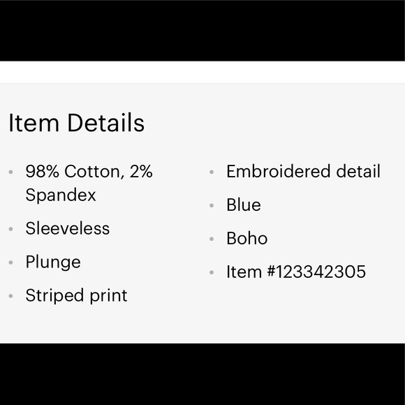 Talbots 8P pin strip top - Picture 7 of 7